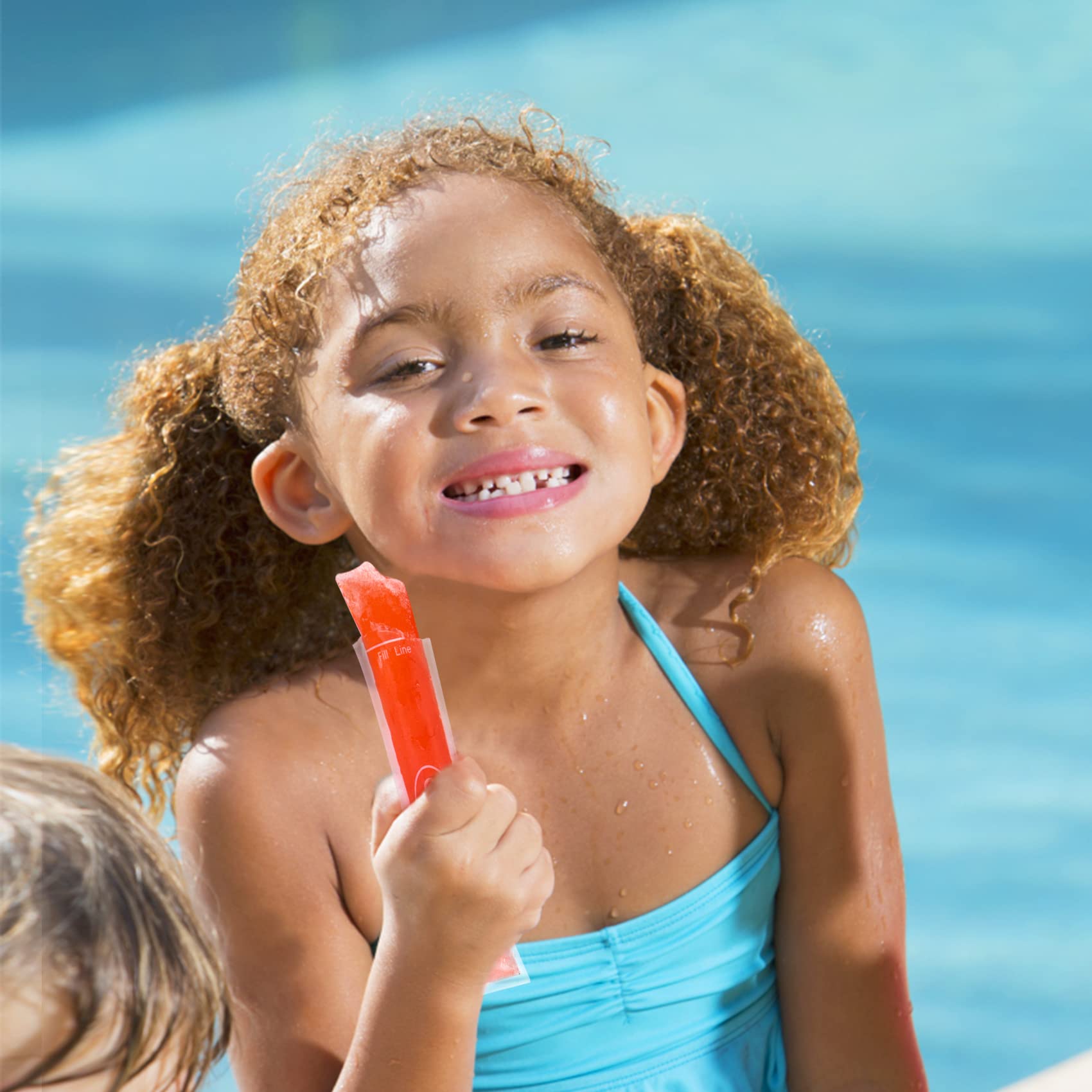 150 Pack Popsicle Bags with Funnel - Reusable Ice Pop Molds for Kids & Adults - Perfect for DIY Healthy Snacks, Yogurt, Fruit Smoothies - Great for Summer Treats, Party Favors & Homemade Desserts