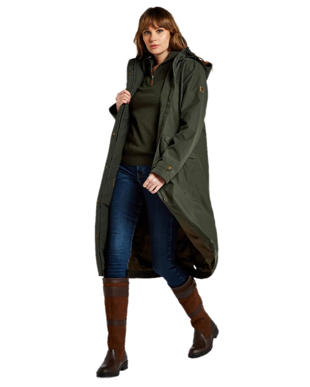 Dubarry Alderford Waterproof Coat for Men & Women - Outdoor Rain Jacket with Breathable Fabric - Perfect for Hiking, Camping & Daily Wear