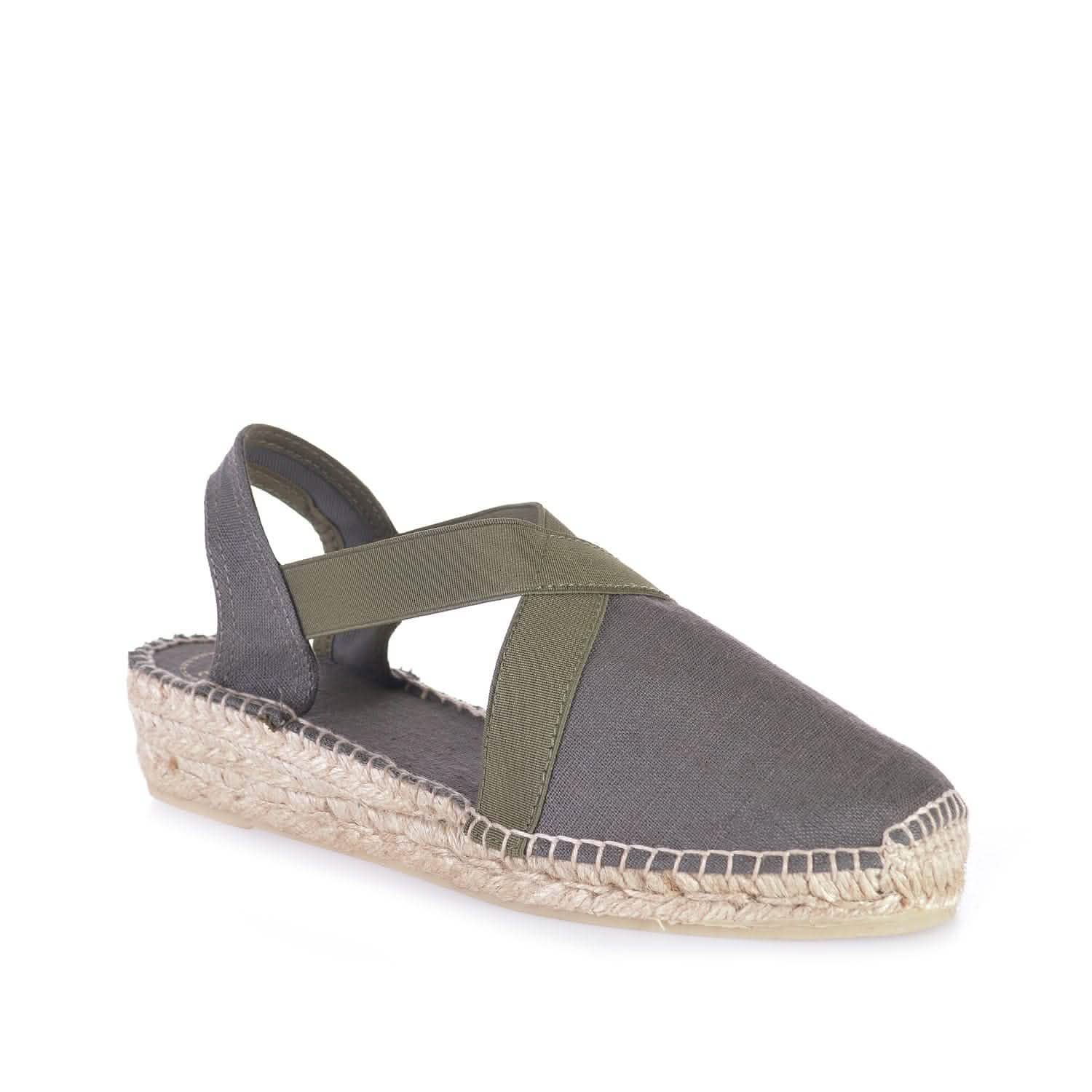 Women's Plain Linen Wedge Espadrille Sandals - Comfortable Summer Casual Shoes for Beach, Vacation & Everyday Wear | Verona Collection