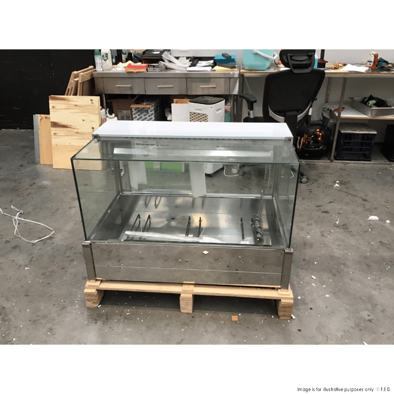 Premium Bonvue BM11SC Square Countertop Wet & Dry Bain Marie - Ideal for Restaurants, Catering & Food Service (NSW1978)
