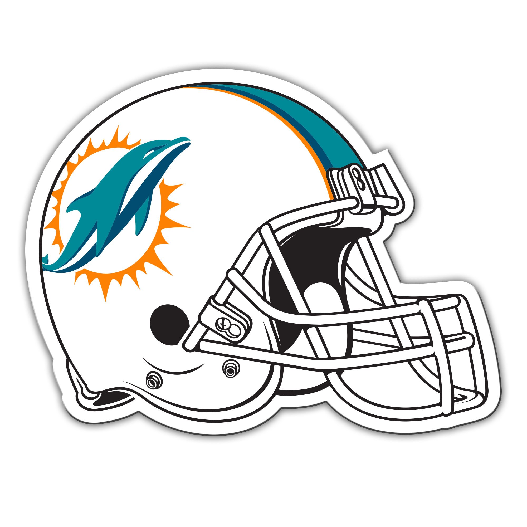 Fremont Die NFL Fan Shop Vinyl Helmet Magnet - Officially Licensed Team Logo Decal for Cars, Trucks & Tailgating - Perfect for Game Day, Sports Bars & Fan Cave Decor