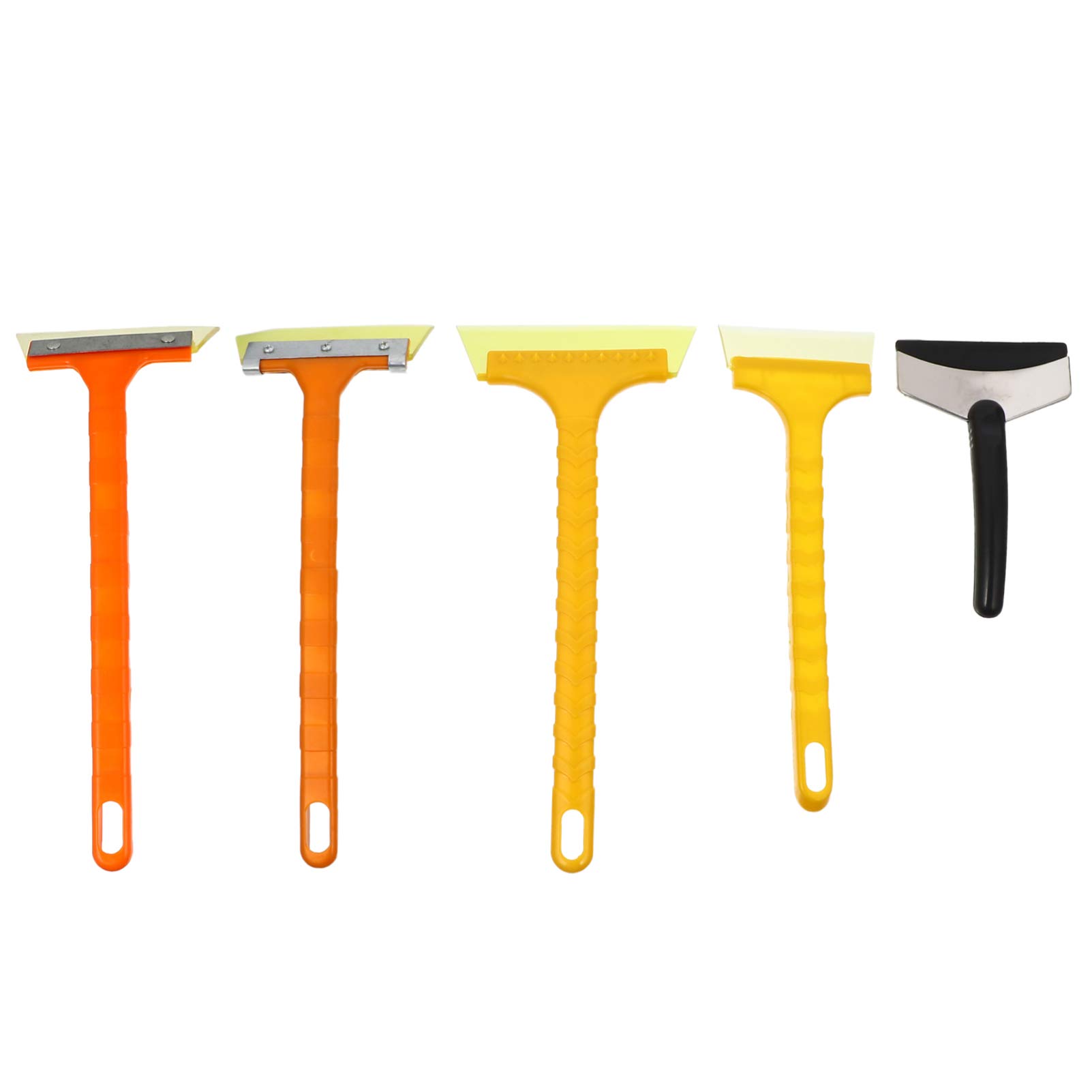 VICASKY 5pcs Car Snow Shovel & Ice Scraper - Winter Car Cleaning Tool for Frost Removal
