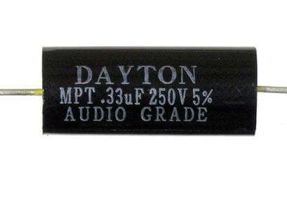 McBride MCC033PE 0.33uF 400V Polyester Film Capacitor for Audio Equipment, Power Supplies & Electronic Circuits