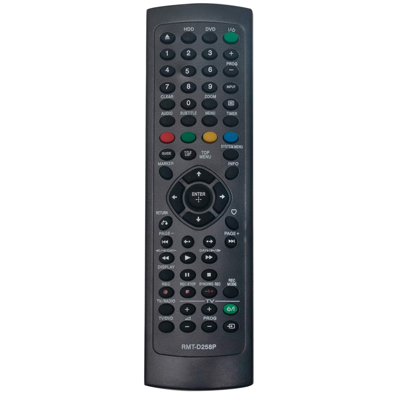 Original Remote Control Replacement for Sony RDR-DC90 RDR-DC100 RDR-DC105 RDR-DC200 RDR-DC205 RDR-DC305 RDR-DC500 RDR-DC505 DVD Recorder Player - Perfect for Home Entertainment & Media Playback