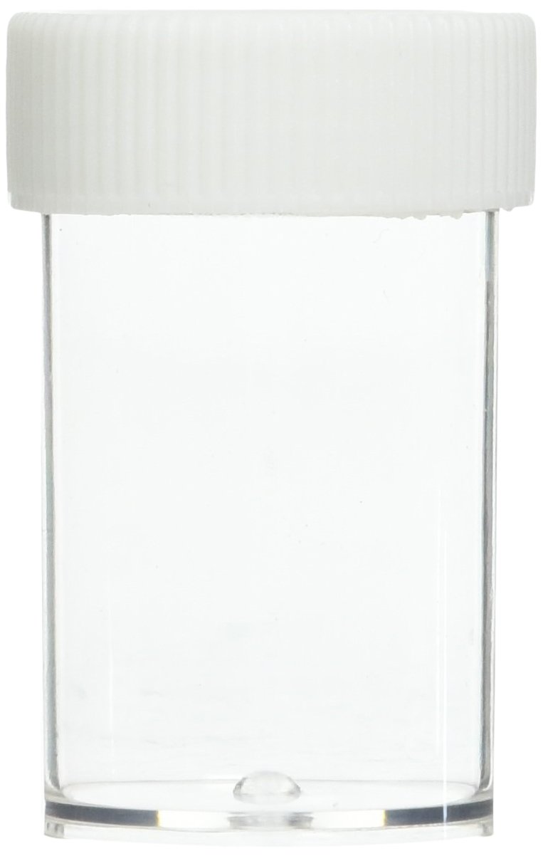 Multicraft Imports Mix and Store Cups - 0.7 Ounce Plastic Containers (6-Pack) for Spices, Herbs, Crafts & Small Item Storage | Perfect for Kitchen, Workshop & DIY Projects