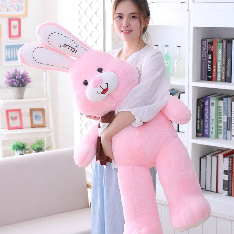 Binky: Extra Large Soft Stuffed Bunny Plush Toy for Kids - Perfect for Cuddling, Nursery Decor, and Gift Giving