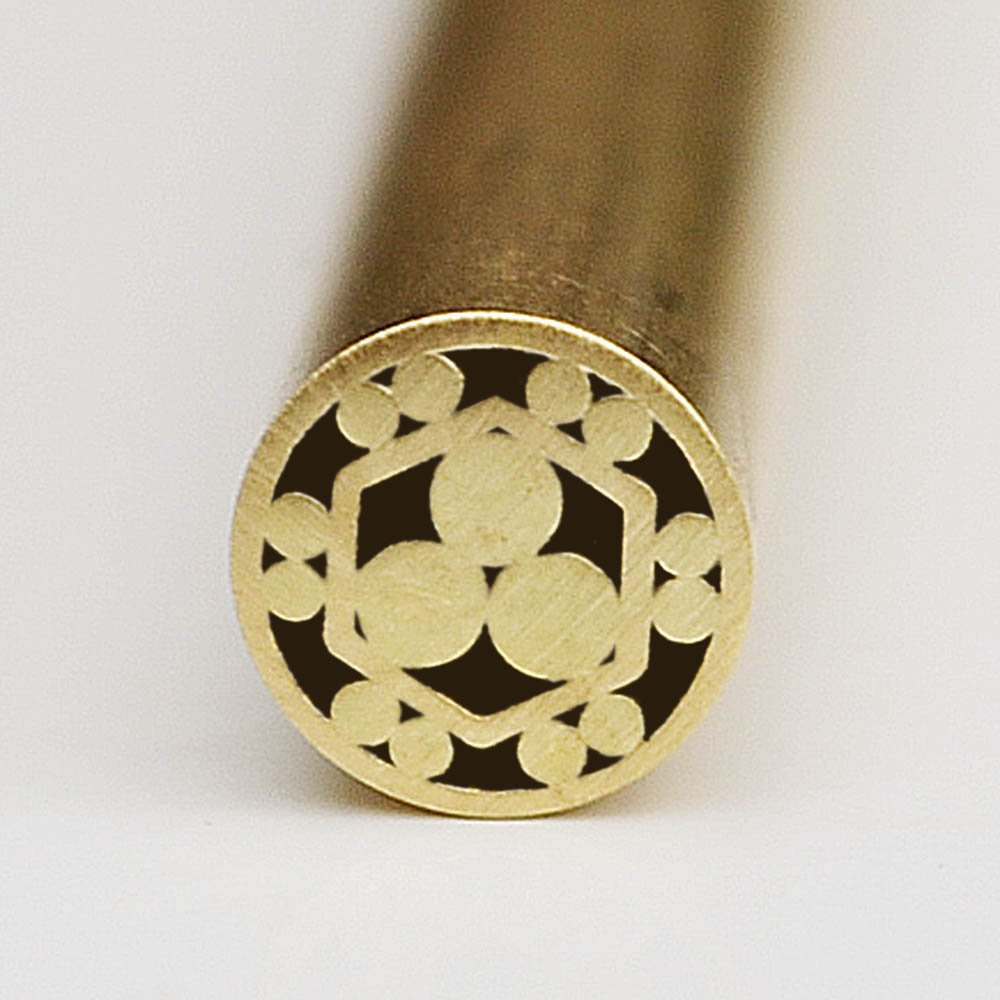 Custom Mosaic Pin Pins for Knife Handles - Brass, Copper & Steel Blanks (1/4
