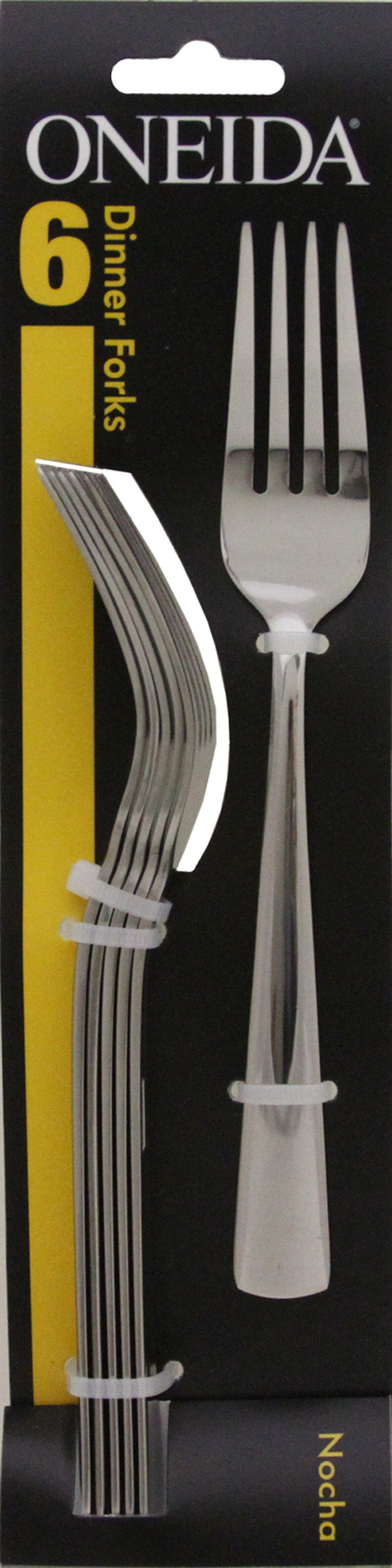 Premium Nocha 6-Piece Stainless Steel Dinner Fork Set - Elegant Flatware for Fine Dining, Restaurants, and Home Entertaining