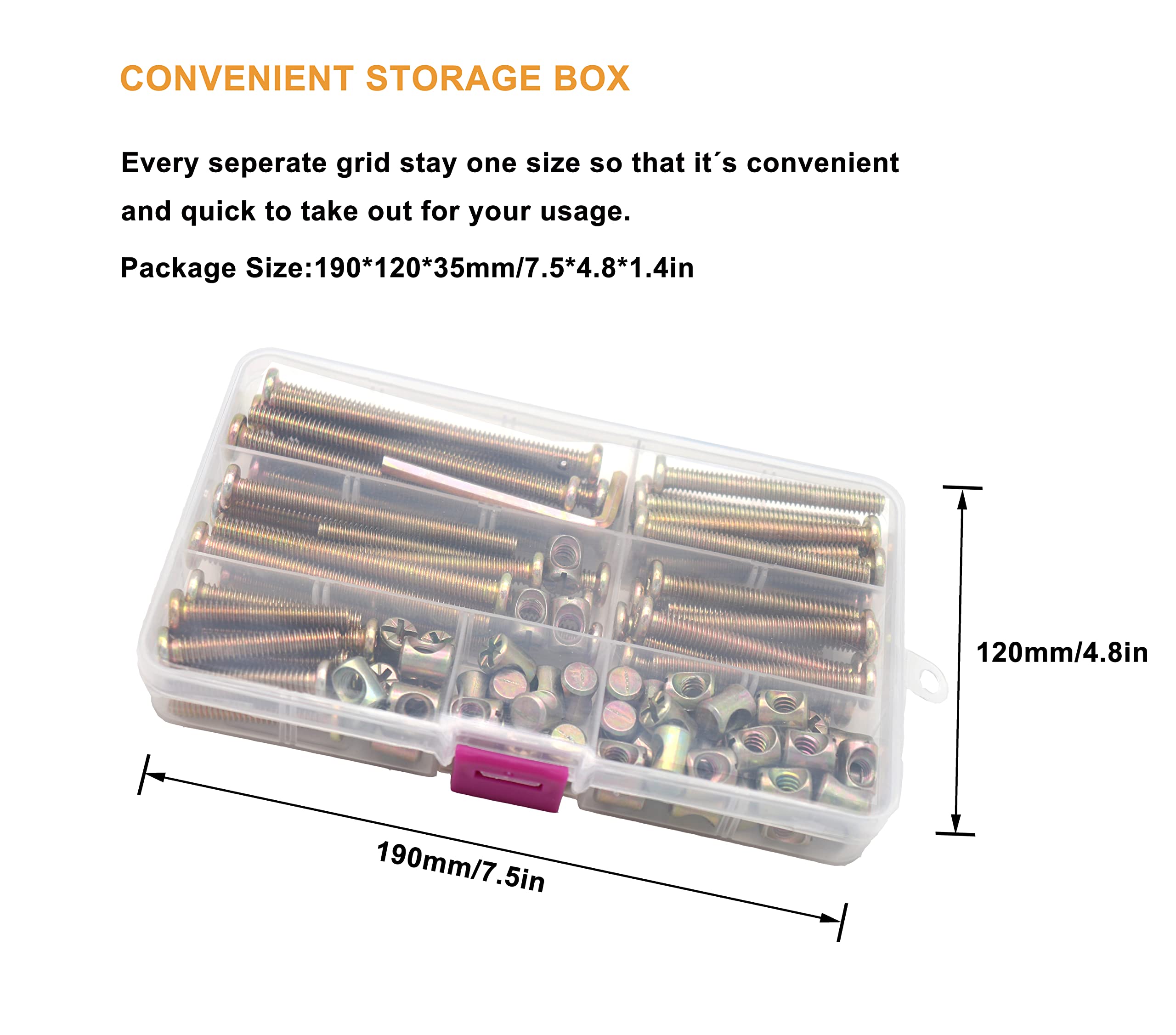 binifiMux 100pcs 1/4-20