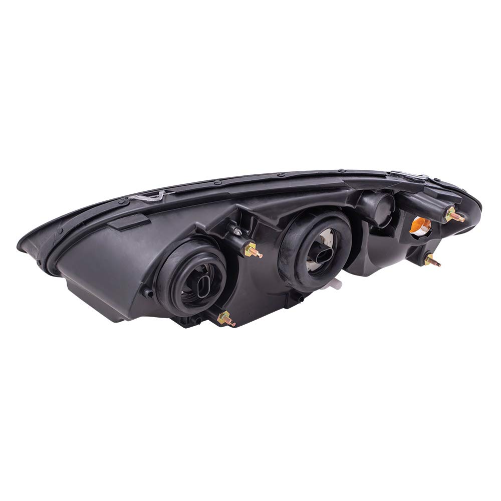Brock Replacement Headlights for 2001-2005 Chrysler PT Cruiser - Driver & Passenger Side Compatible with Part Numbers 5288765AI & 5288764AI - Perfect for Night Driving & Vehicle Restoration Projects