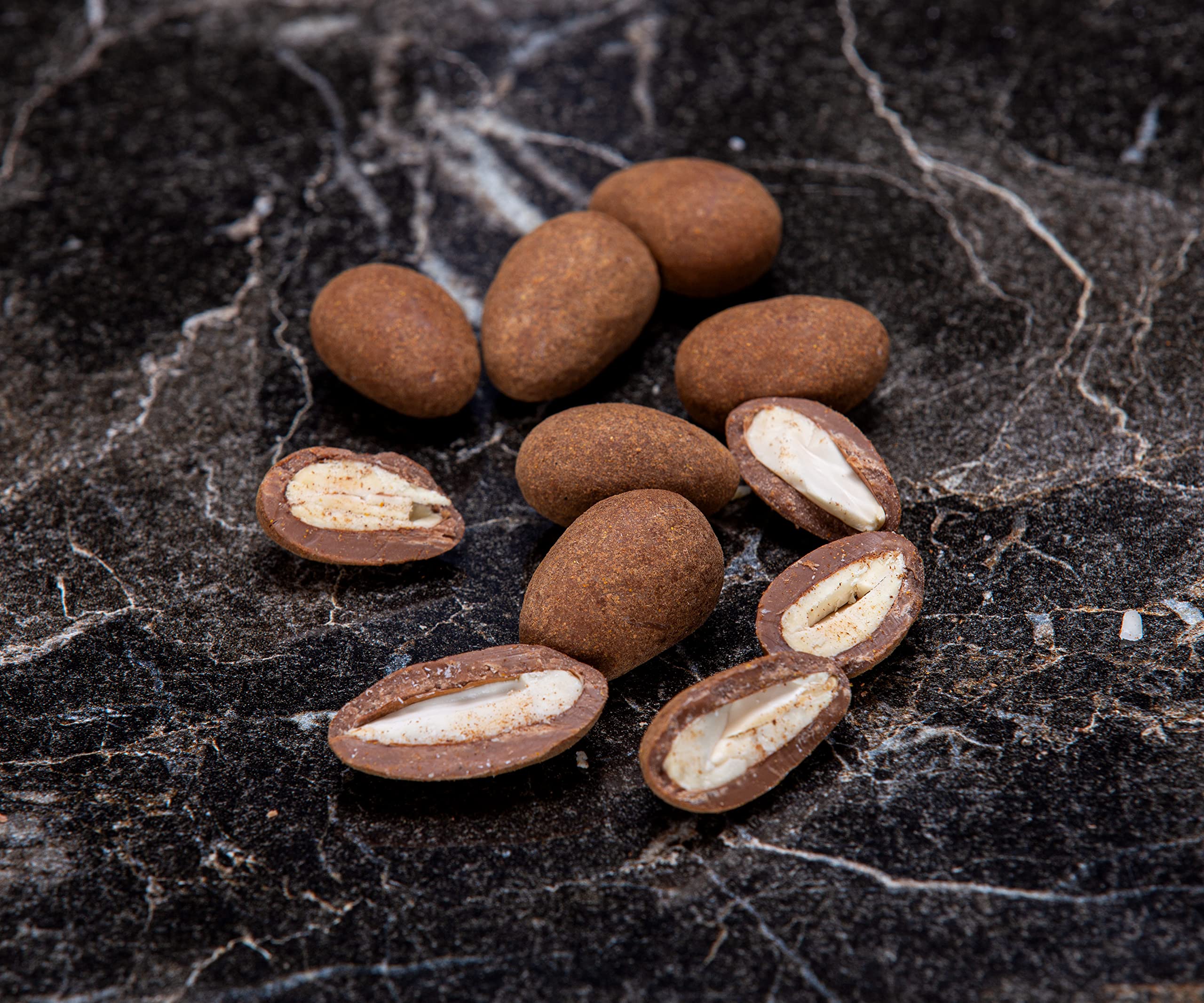Premium Hafiz Mustafa 1864 Istanbul Cinnamon Milk Chocolate Covered Almonds in Gift Tin (3 x 1.1 lb) - Gourmet Turkish Delight, Perfect for Coffee Breaks, Tea Parties & Holiday Gifting