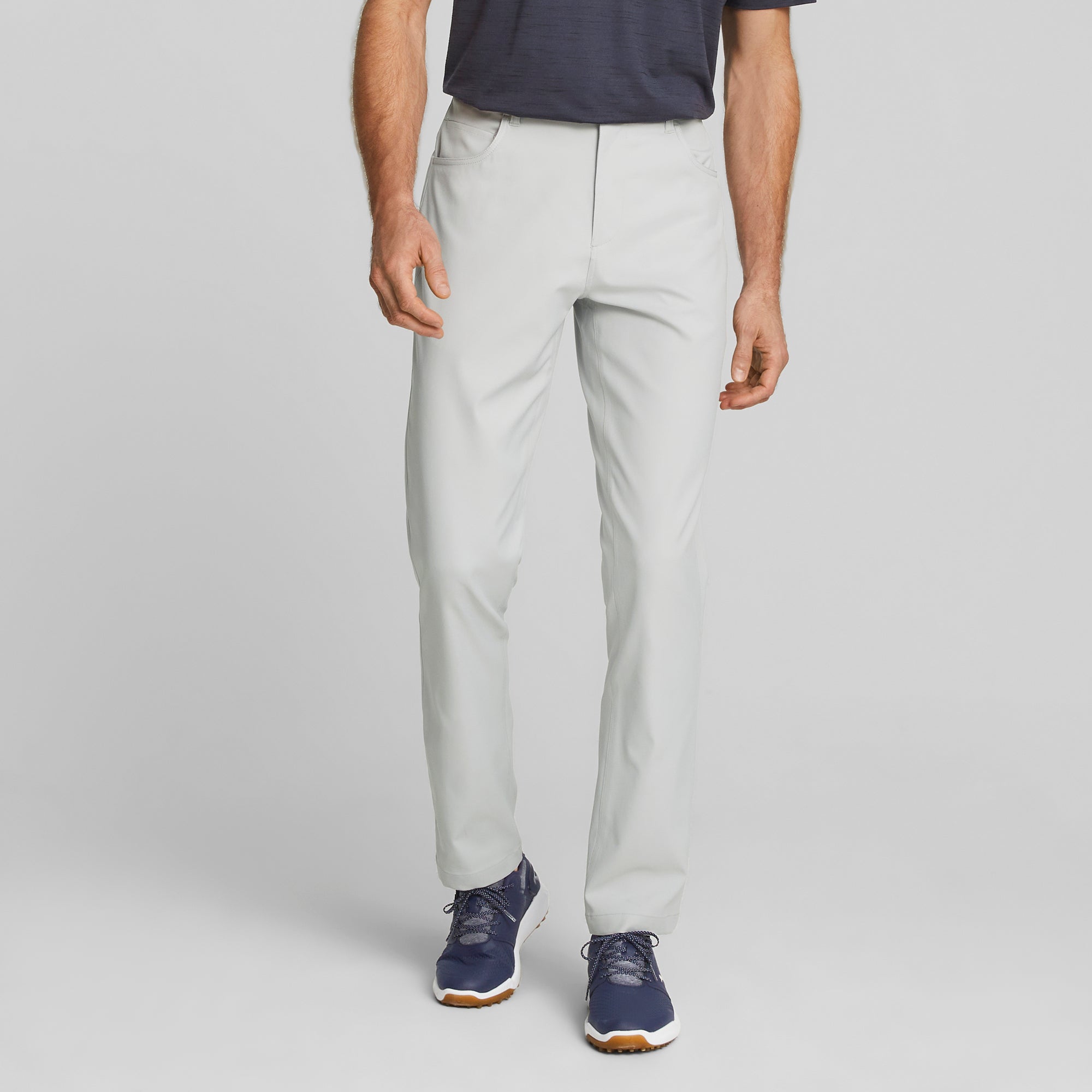 **Men's 5-Pocket Golf Pants - Lightweight Stretch Comfort for Walking & Swinging - Perfect for Golf, Casual Wear & Outdoor Activities**