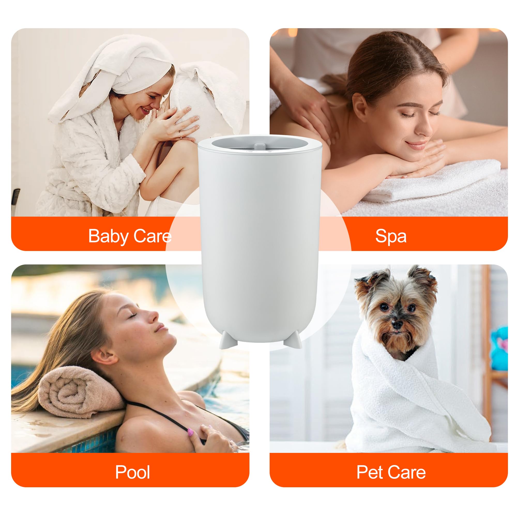 Luxury Electric Towel Warmer for Bathroom with Aroma Tray & Auto Shut Off - Adjustable Timer 15/30/45/60 Minutes - Fits Oversized Towels, Blankets & Bathrobes - Perfect Gift for Home Spa & Cozy Winter Nights
