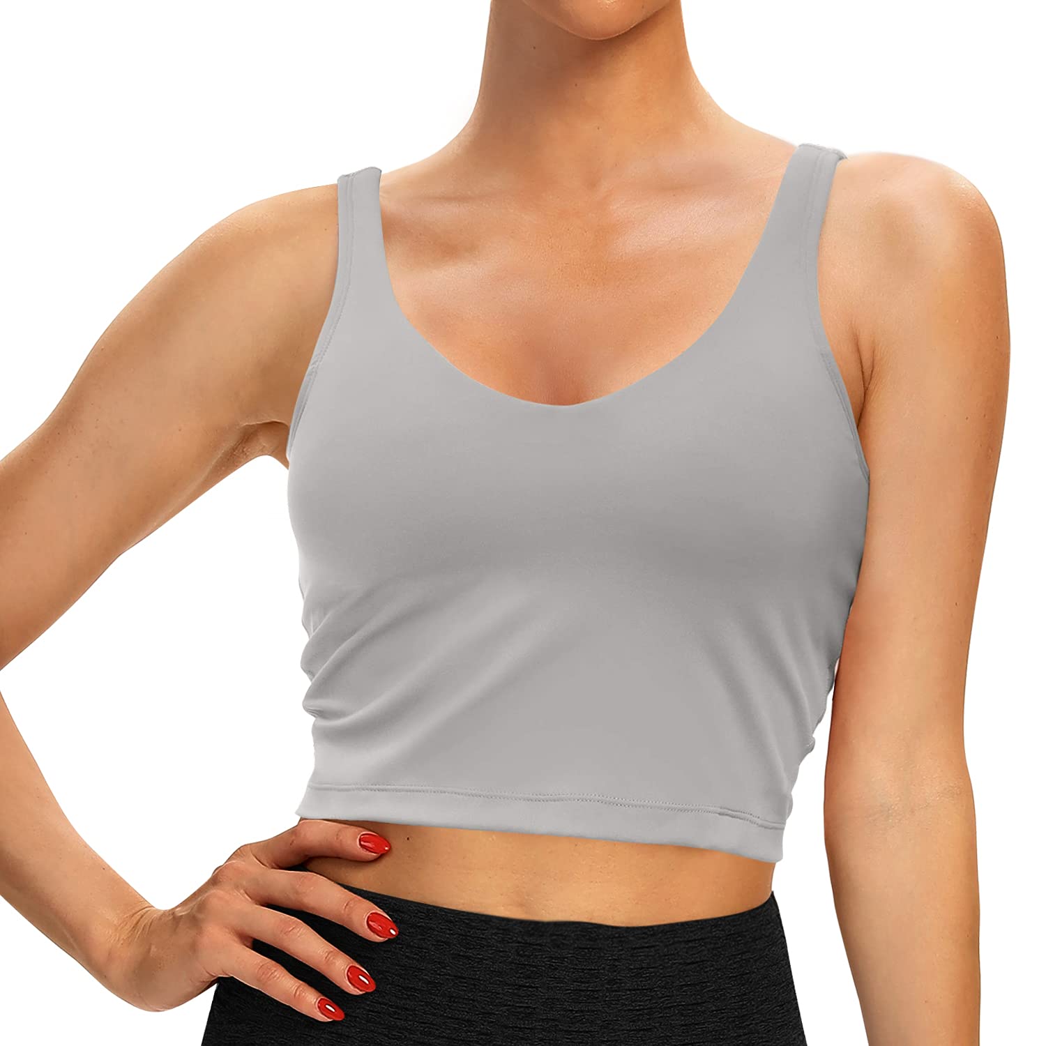 **Peliwan Women's High Impact Sports Bra - Wirefree Padded Workout Tank Top with Removable Cups for Running, Yoga & Gym**    *(Perfect for High-Intensity Training, Cardio, and Everyday Active Wear)*