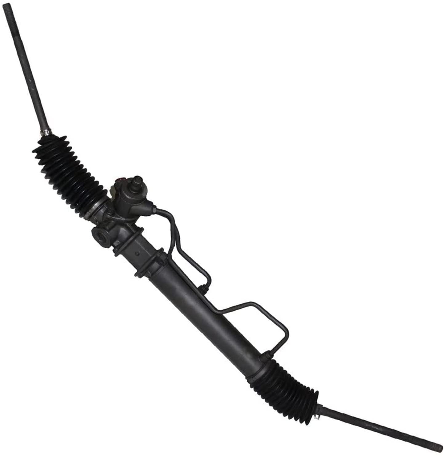 Detroit Axle Complete Front Steering Rack and Pinion Kit for 1995-1999 Hyundai Accent - Power Steering Assembly with 2 Outer Tie Rod Ends (1996, 1997, 1998 Models) - Perfect for Smooth Steering & Vehicle Control on City Roads and Highways