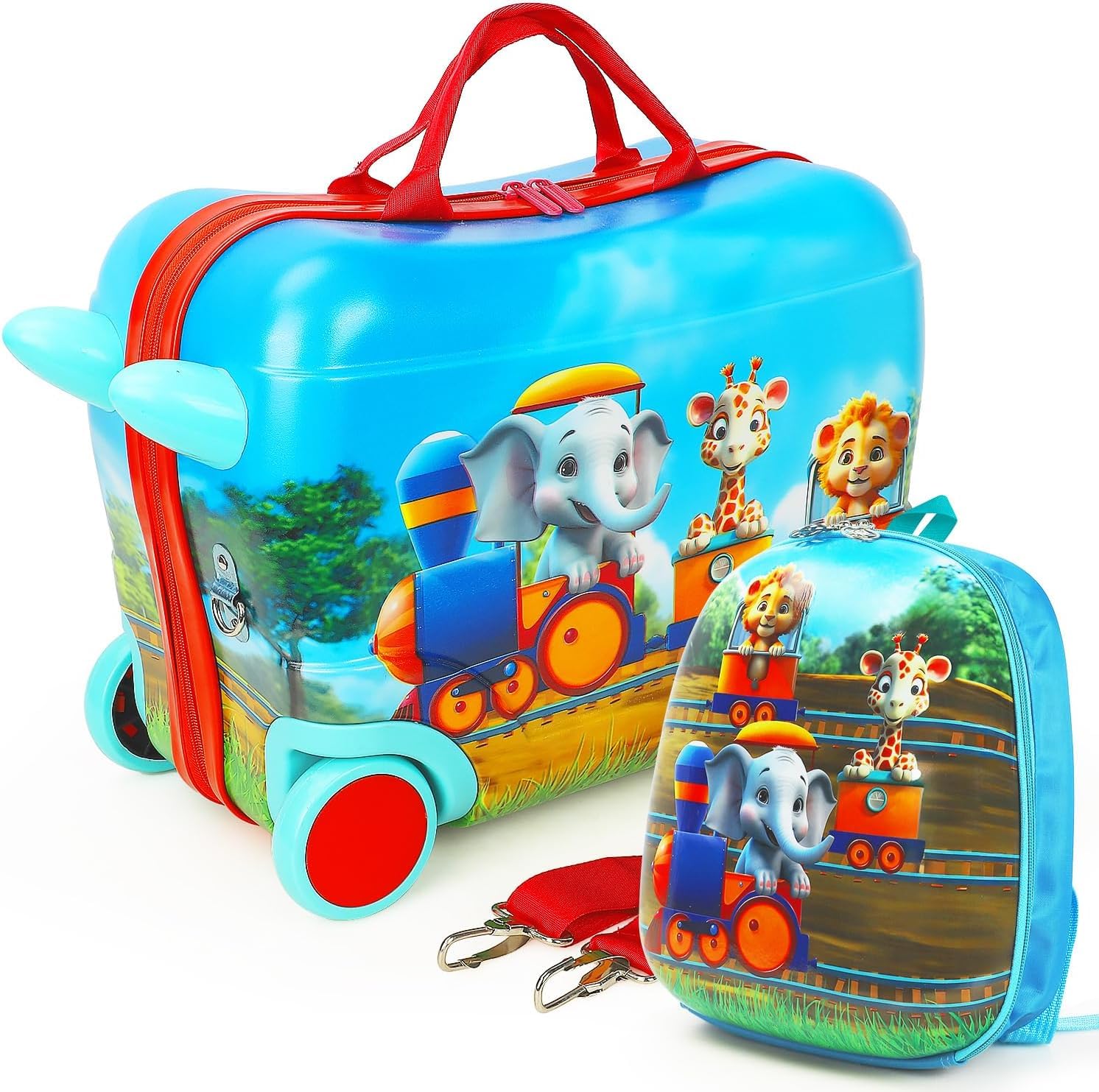 **Emissary Ride-On Suitcase for Kids – 18