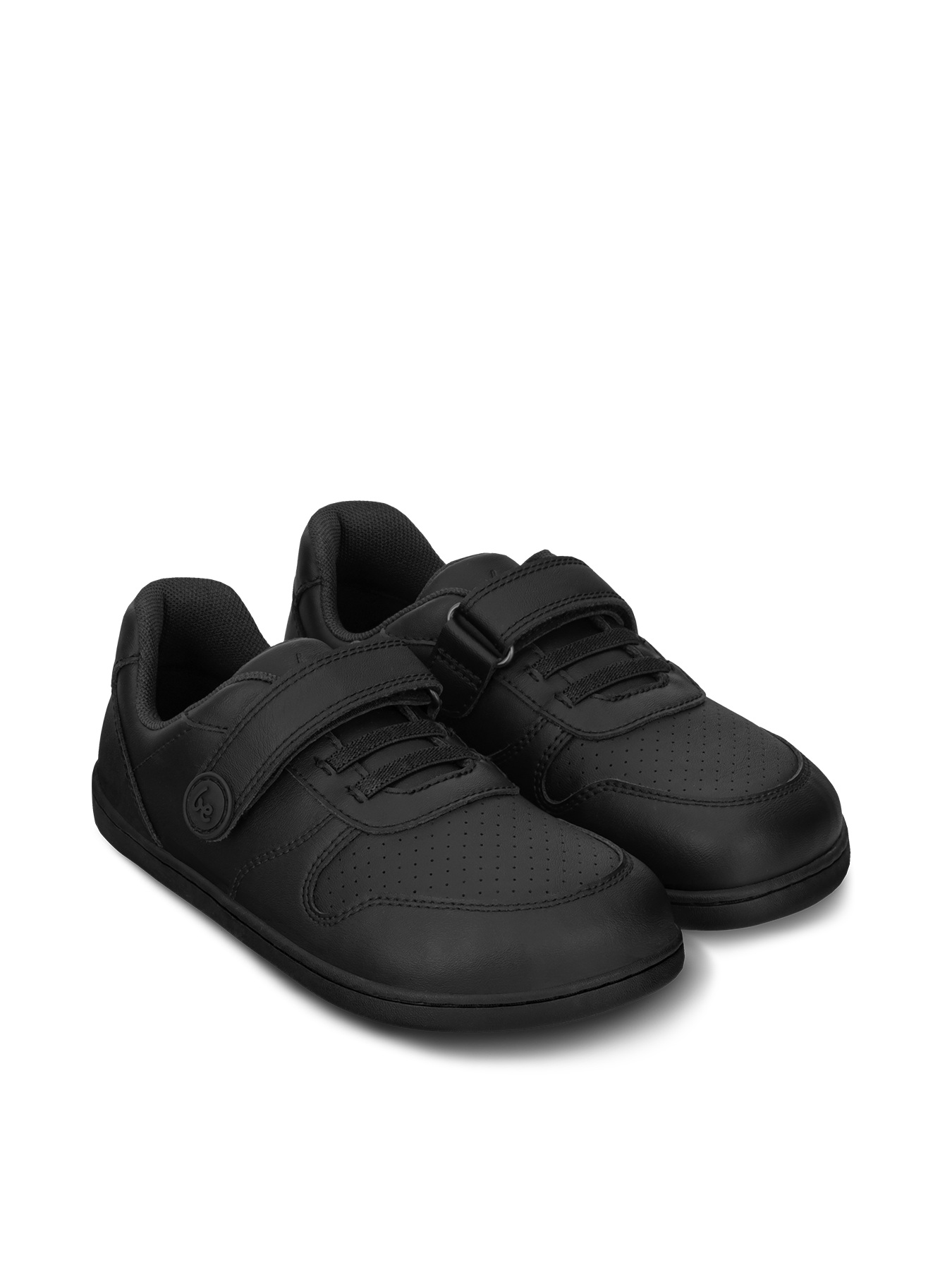 Be Lenka Scoot Kids Barefoot Sneakers for Boys & Girls - All Black | Lightweight & Flexible for Playground, School & Outdoor Activities