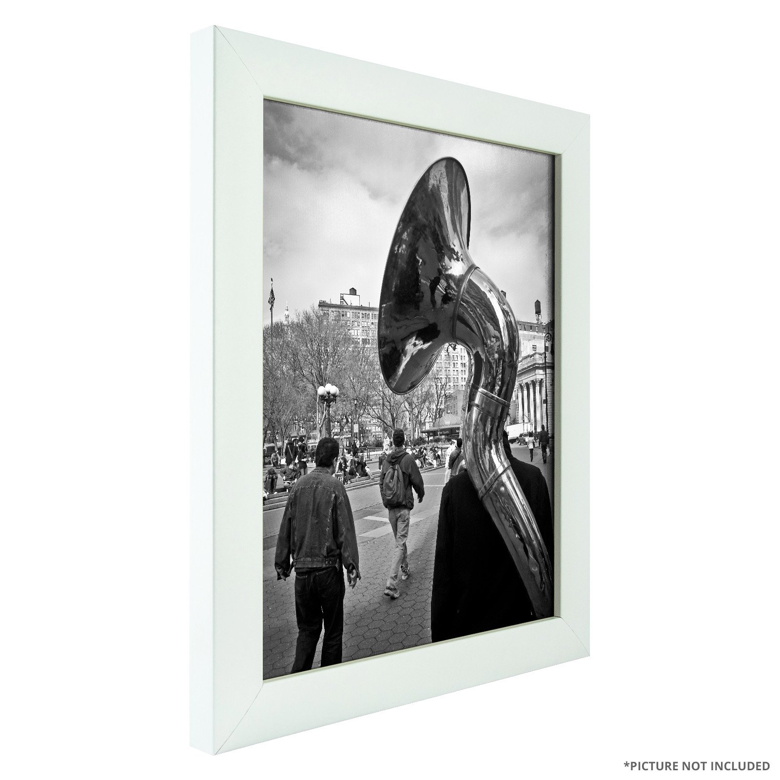 Craig Frames 23247812 20x26 Inch White Picture Frame - 1-Inch Wide Smooth Finish for Wall Art, Photos, and Home Decor