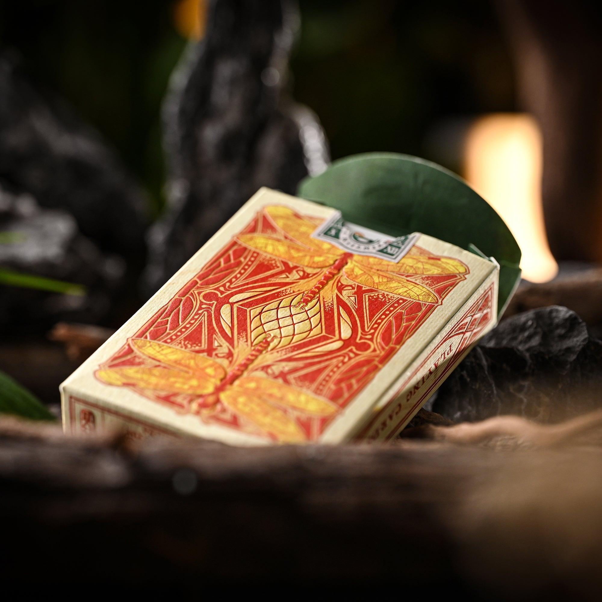 Notorious Gambling Frog Playing Cards - Orange Deck for Poker, Magic Tricks & Game Nights | Premium Quality Card Games for Adults & Collectors