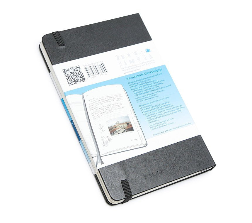 Moleskine Passion Journal - Large Black Hardcover Notebook for Writing, Sketching & Planning | Perfect for Artists, Students & Professionals