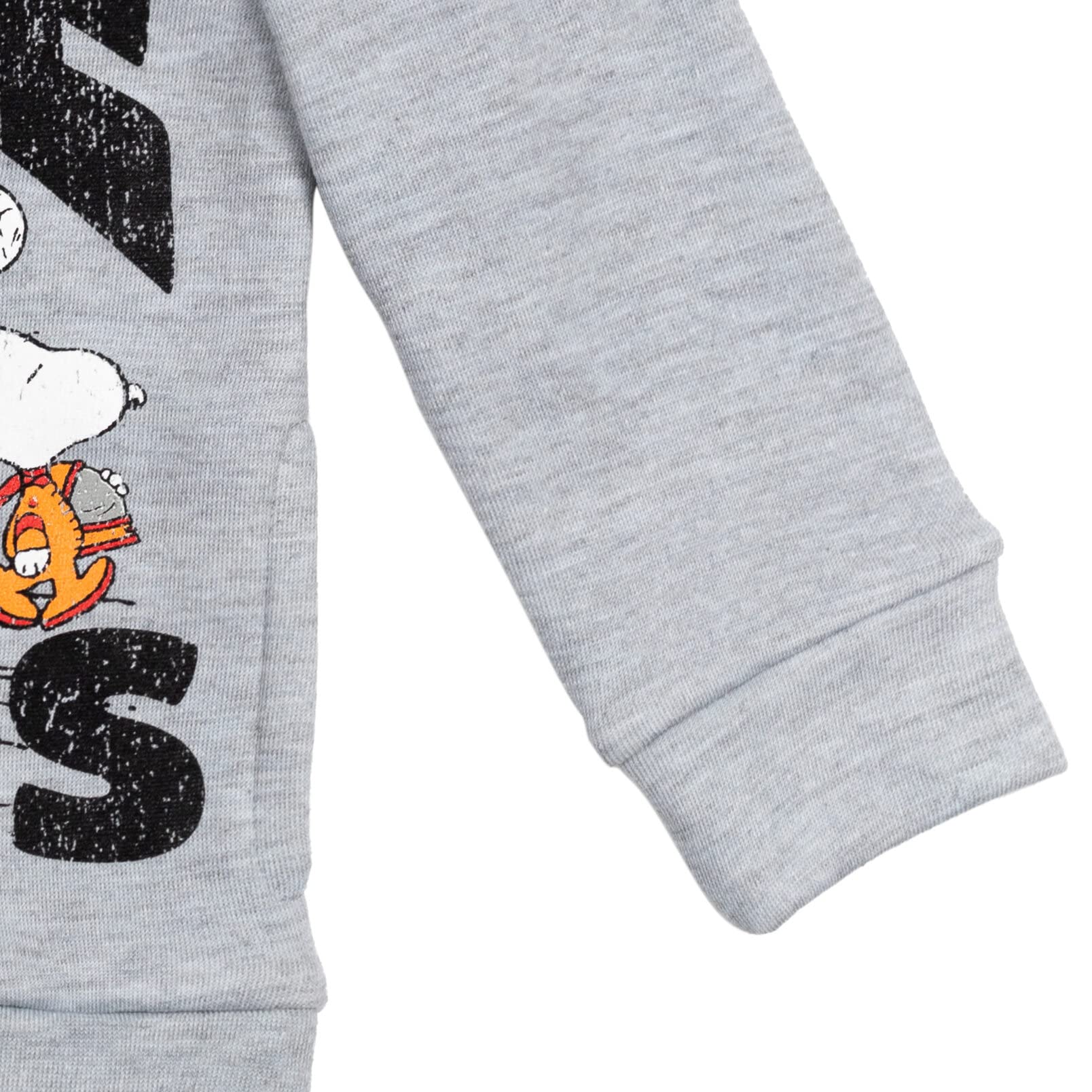 PEANUTS Woodstock Snoopy Fleece Pullover Hoodie for Toddlers & Kids - Warm Winter Sweatshirt for Boys & Girls - Perfect for Cold Weather, School, and Playtime