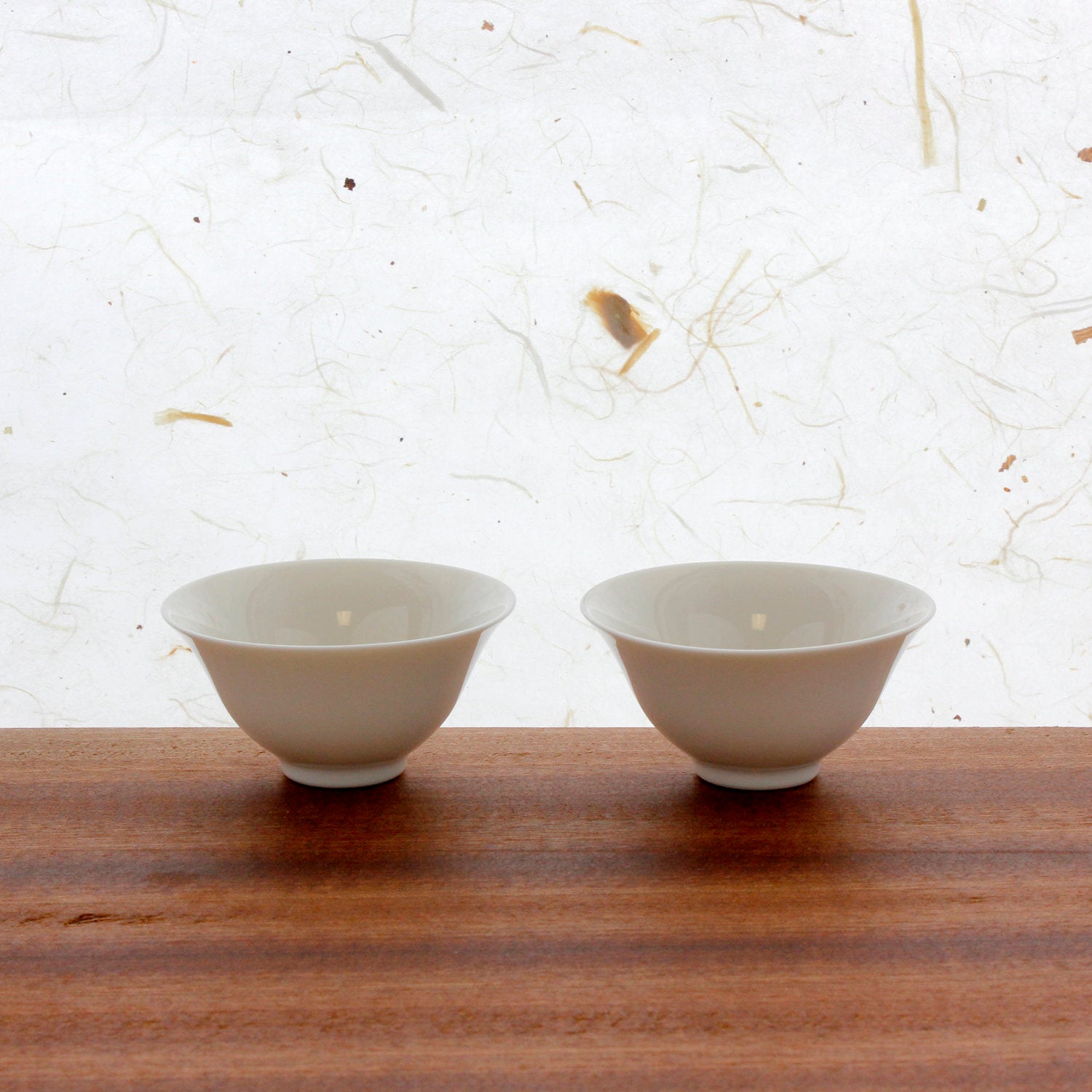 Premium White Porcelain Tea Cups Set of 2 - 1 oz Small Espresso Cups for Coffee, Tea & Dessert - Elegant Bone China Cups for Home, Cafe & Restaurant Use