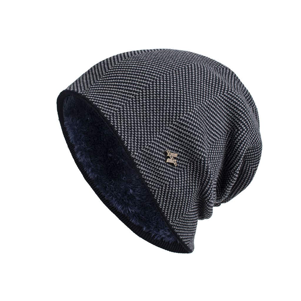Stretchy Skully Beanie Hat for Women & Men - Winter Warm Slouchy Oversized Chunky Knit Cap - Trendy Baseball Style for Cold Weather - Perfect for Outdoor Activities, Skiing, and Casual Wear
