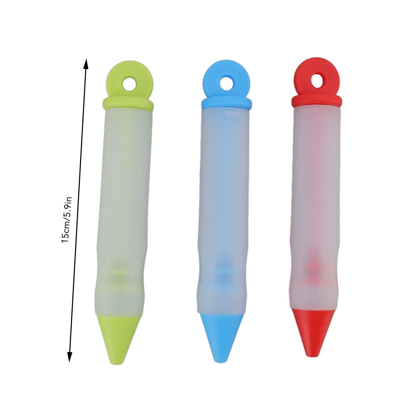 Silicone Food Writing Pen Set - Cake Decorating Kit for Cookies, Pastry, Chocolate & DIY Icing - Perfect for Baking, Cake Design & Dessert Decoration (Ideal for Home Bakers & Professional Chefs)