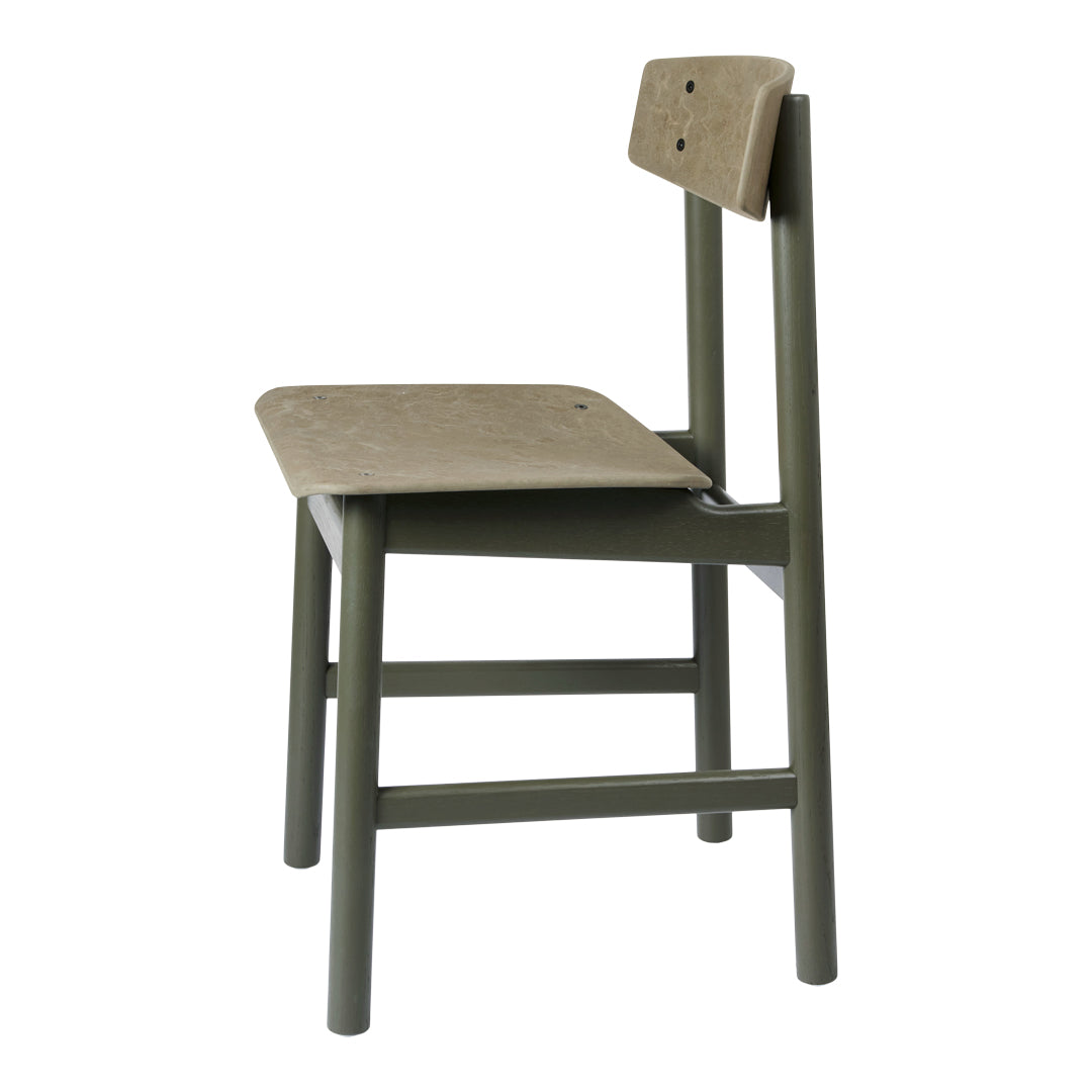 Eco-Friendly Modern Dining Chair - Sustainable Wooden Seat for Kitchen, Dining Room & Office - Comfortable & Stylish Home Furniture