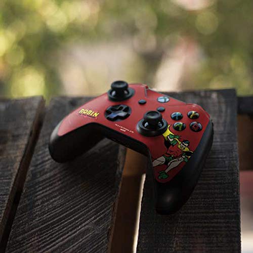 Official Warner Bros Robin Portrait Gaming Skin for Xbox One Elite Controller - Custom Decal Sticker for Enhanced Grip & Protection - Perfect for Gaming Enthusiasts & Collectors