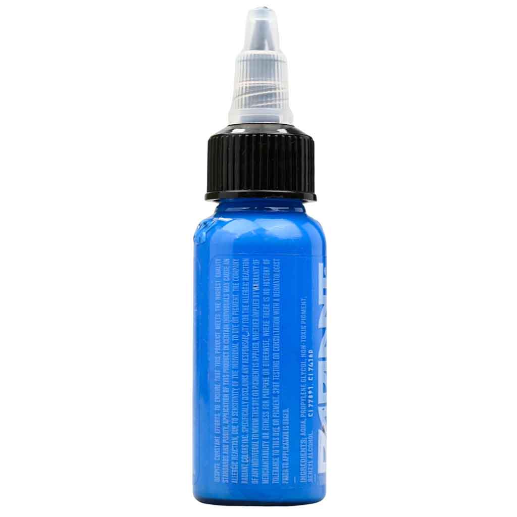 Premium Blue Tattoo Ink - 1 oz Bottle for Professional Tattoo Artists | Vibrant & Long-Lasting Pigment | Ideal for Tattoo Studios, Body Art & Permanent Makeup