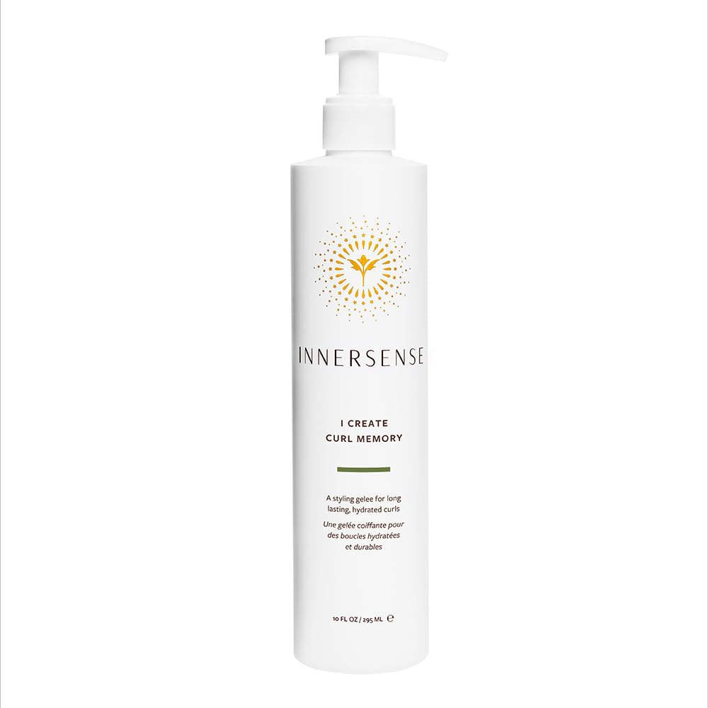INNERSENSE Organic Beauty I Create Curl Memory - Natural Curl Defining Styling Cream for Wavy & Curly Hair - Perfect for Daily Styling & Frizz Control