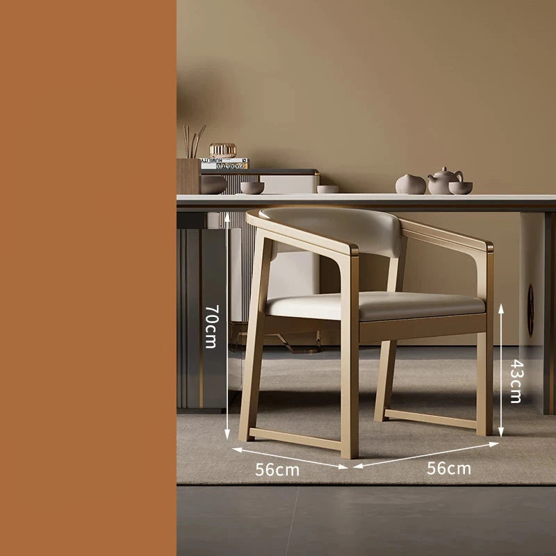 Italian Designer Teahouse Dining Chair - Modern Wooden Accent Chair for Kitchen, Dining Room & Cafe - Perfect for Home Decor, Restaurants and Tea Houses