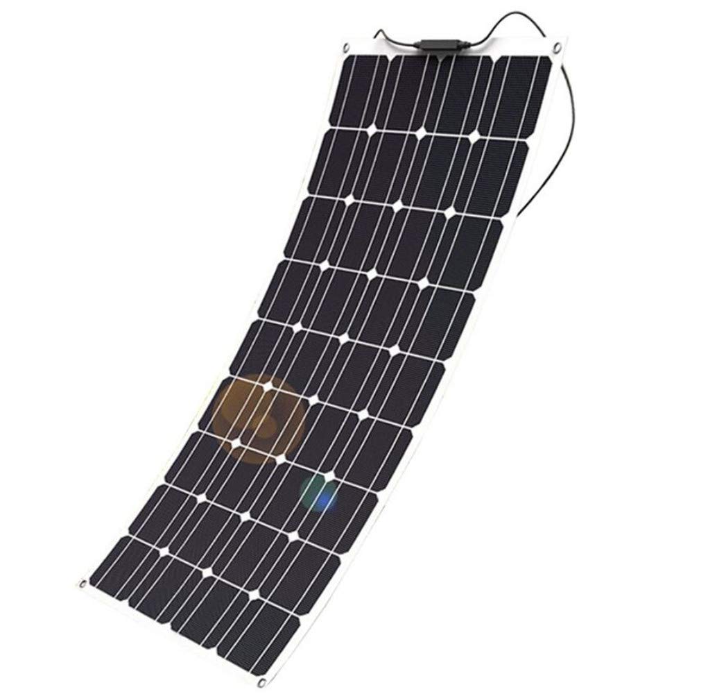 300W 18V Monocrystalline Semi-Flexible Solar Panel Kit (2x150W) with DIY Cable - Waterproof Solar Charger for RV, Boat, Car & Off-Grid Power - Perfect for Camping, Marine & Emergency Backup