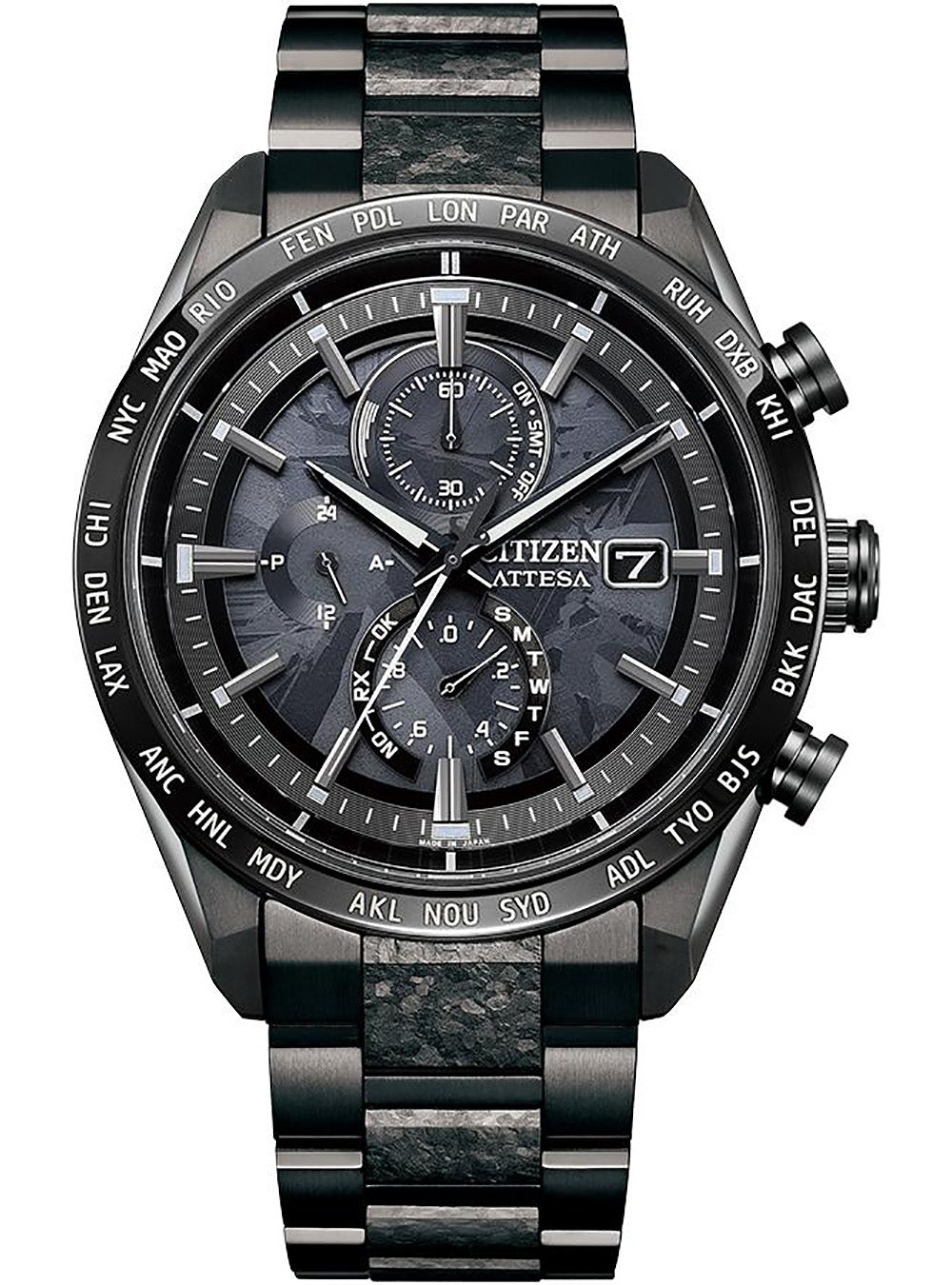 CITIZEN ATTESA ACT LINE HAKUTO-R Super Titanium Limited Edition Watch AT8287-62E - Japanese Made JDM Timepiece for Men, Perfect for Business, Formal Occasions & Watch Collectors