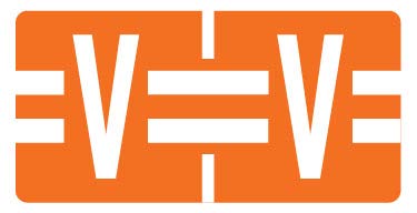 Letter V