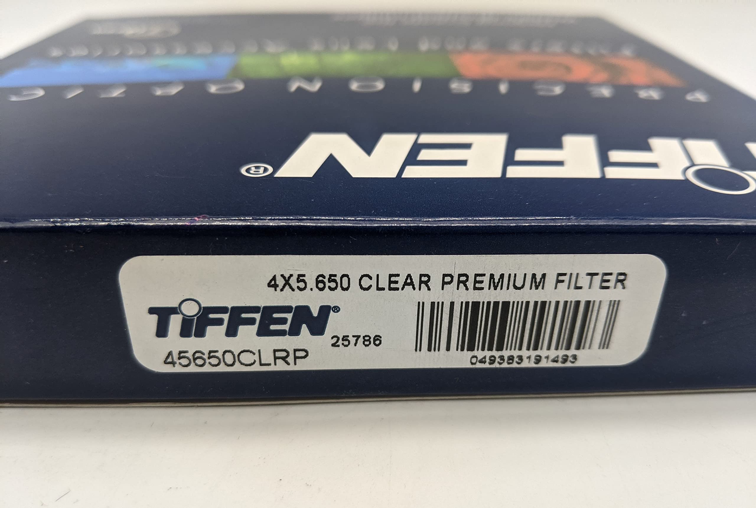 Tiffen 4x5.65 Inch Clear Premium Water White Glass Filter for DSLR Cameras - Professional Photography & Videography Accessory