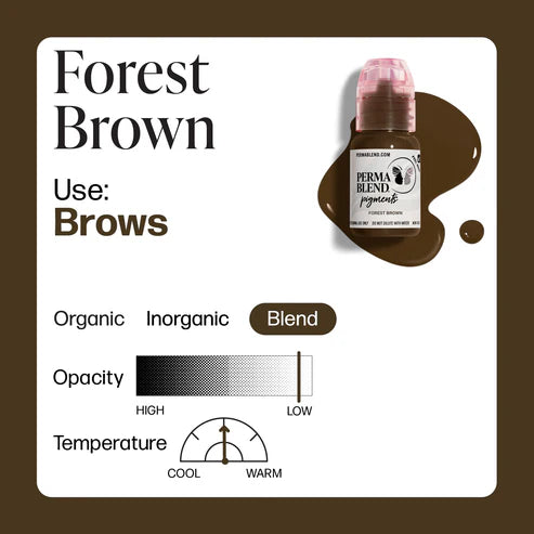 Forest Brown Permablend - Premium Quality Hair Dye for Long-Lasting Color | Perfect for Salon Professionals & At-Home Coloring