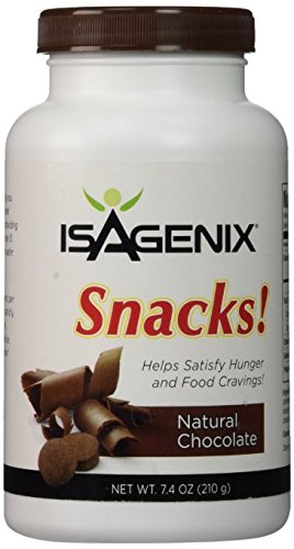 Isagenix Chocolate Snacks - 7.4 oz Pack of Delicious Protein Bars for Weight Loss & Energy Boost | Perfect for On-the-Go Nutrition, Gym Recovery & Healthy Snacking