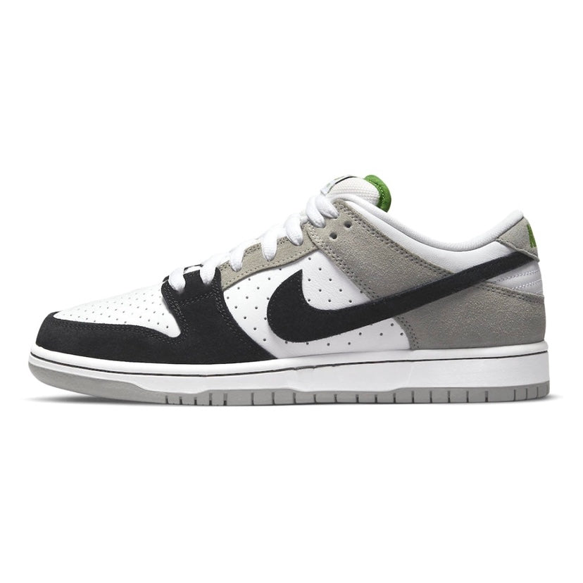 Nike SB Dunk Low Pro Sneakers - Grey/White/Black Colorway | Skateboarding Shoes for Men & Women | Perfect for Streetwear & Casual Outfits