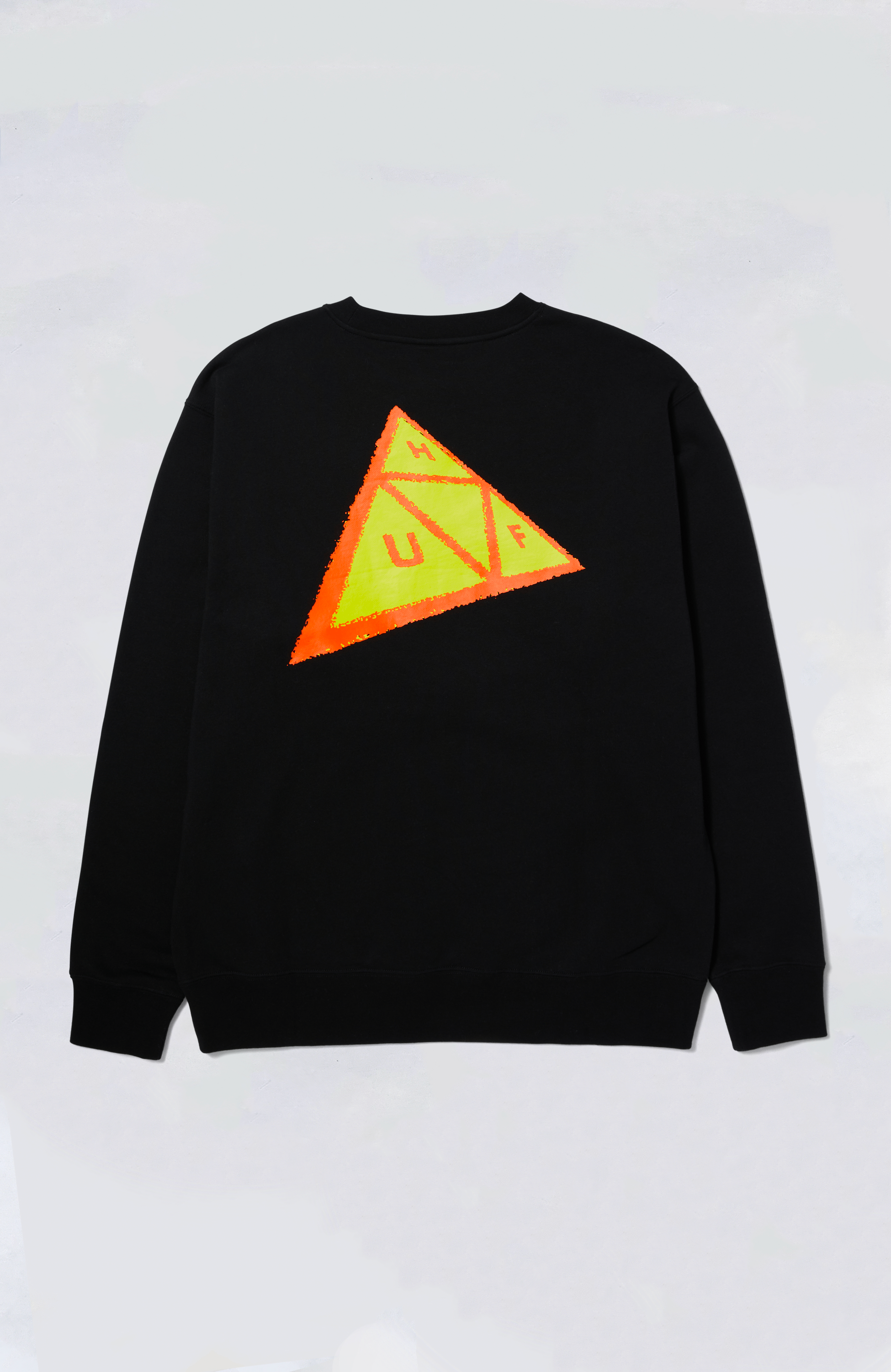 HUF Skewed TT Crewneck Sweatshirt - Men's Casual Pullover Hoodie for Streetwear & Skate Style | Perfect for Everyday Wear & Urban Fashion