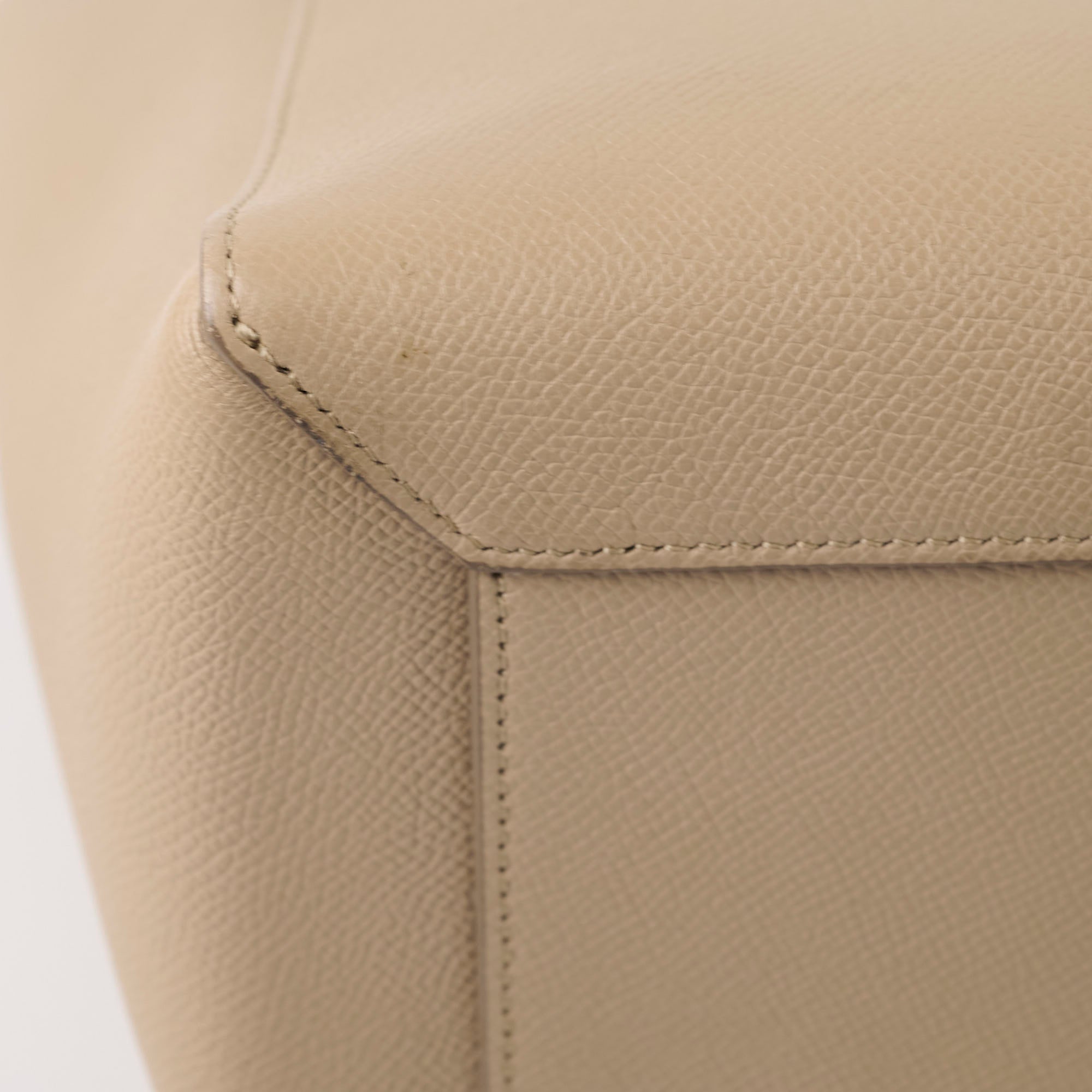 Celine Nano Grained Calfskin Belt Bag in Taupe - Stylish Crossbody Purse for Women, Perfect for Everyday Use, Travel & Fashion Outfits