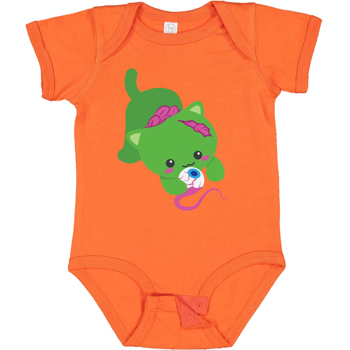 Zombie Cat Baby Bodysuit - Cute Halloween Outfit for Infants | Soft Cotton Onesie for Boys & Girls | Perfect for Halloween Parties & Photo Shoots