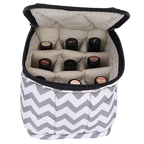 9-Slot Nail Polish Organizer Bag - Portable Nail Polish Carrying Case for Salon Professionals & Home Use - Perfect for Travel, Storage & On-The-Go Manicures