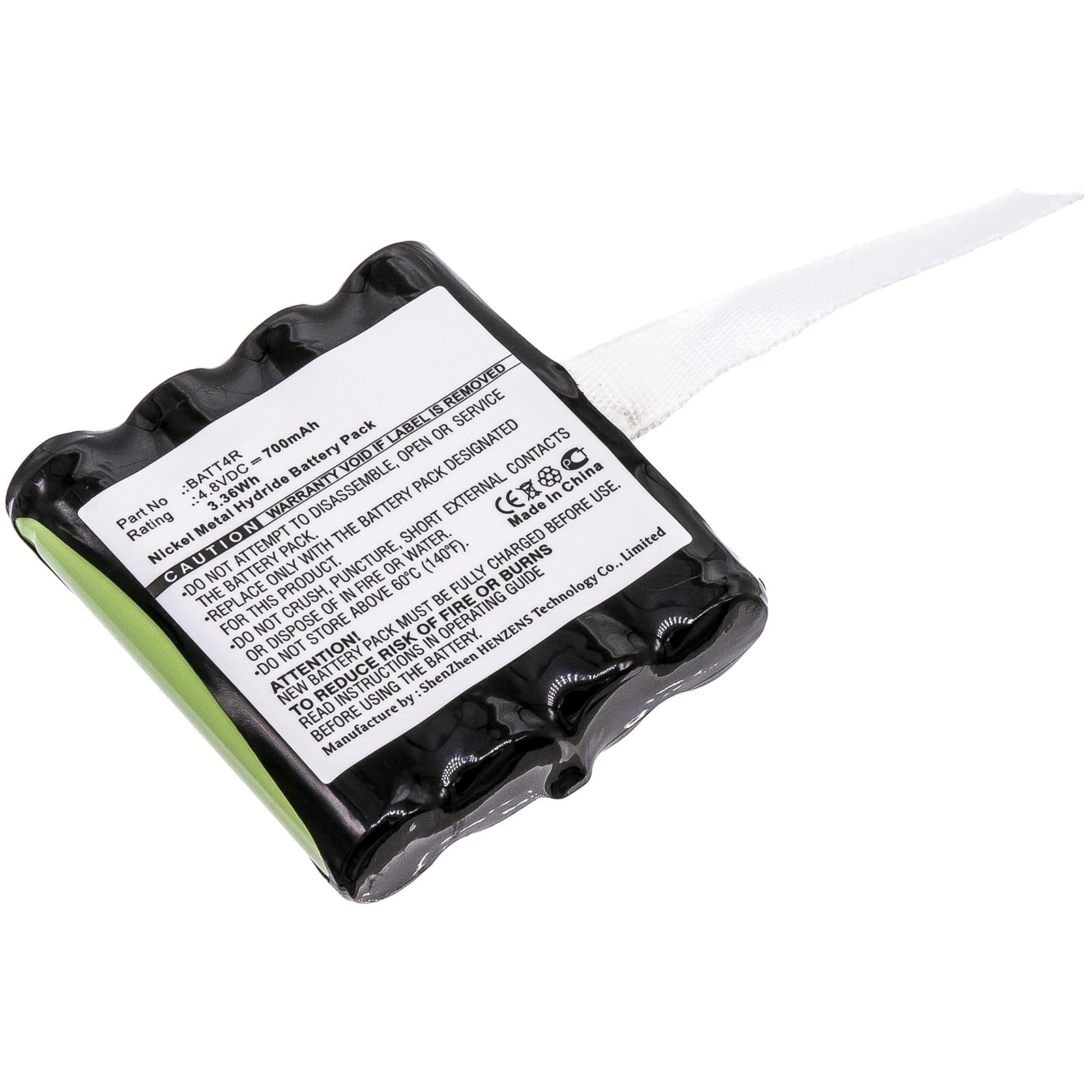 Synergy Digital 2-Way Radio Battery - High Capacity 700mAh Ni-MH Replacement for Motorola TLKR T80 Extreme & IXNN4002A - Perfect for Outdoor Adventures, Construction Sites & Emergency Communication