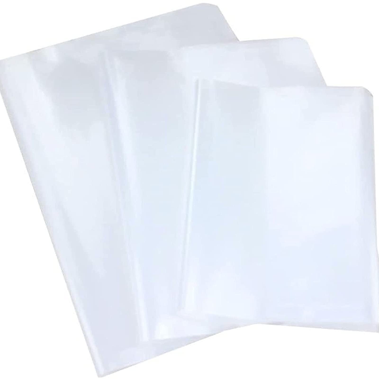 MTDBAOD Clear Plastic Exercise Book Covers - Waterproof School Book Protectors for Notebooks, Textbooks & Journals - Perfect for Classroom, Homework & Organization
