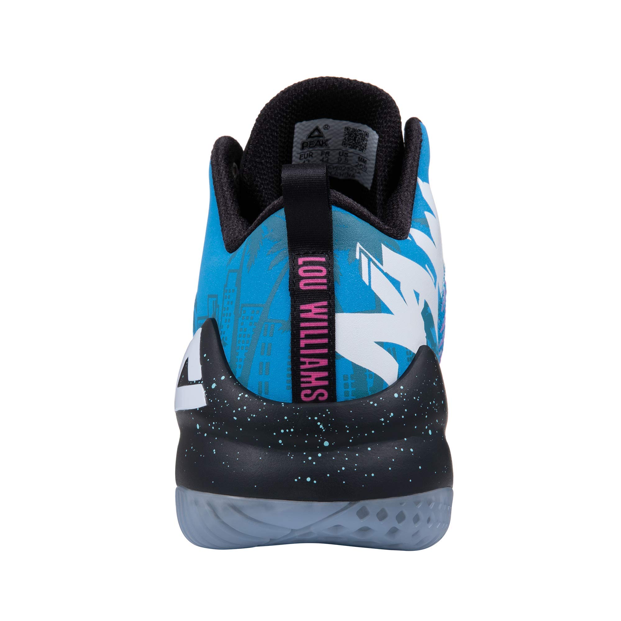 PEAK High Top Men's Basketball Shoes - Breathable Streetball Sneakers for Outdoor & Fitness with Cushioning Support | Perfect for Court Play, Training & Casual Wear