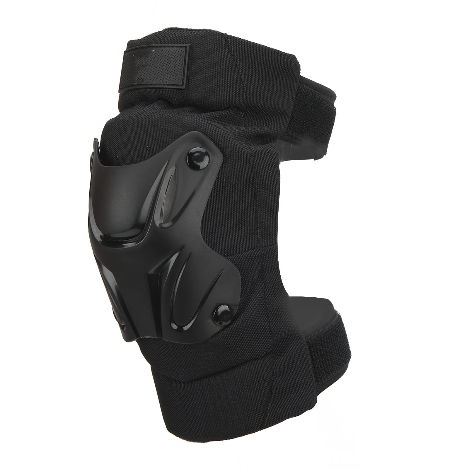 LBEC Motorcycle Knee Pads - Black Flexible Knee Guards (2-Piece Set) for Riding, Cycling & Outdoor Sports Protection