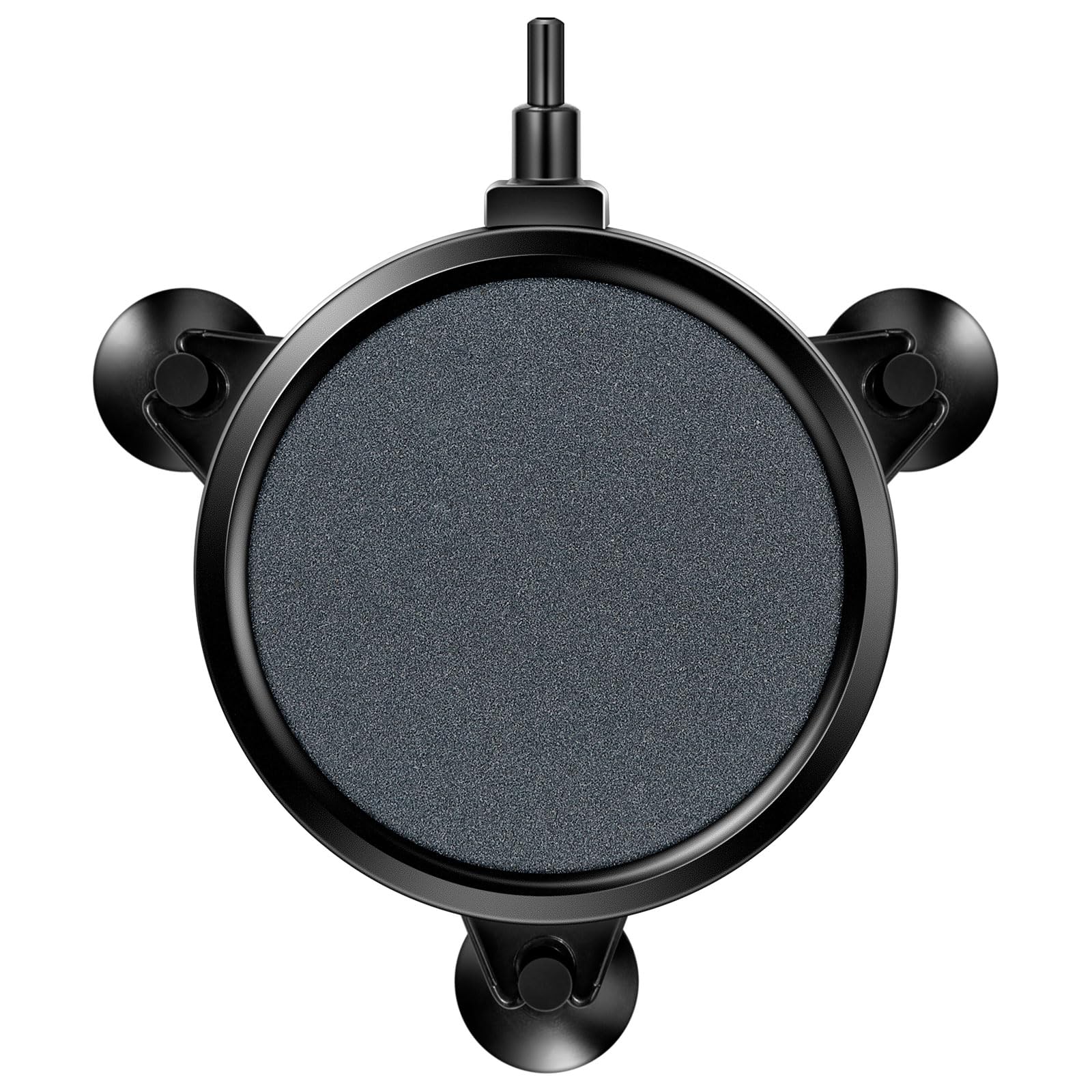VIVOSUN 4x4 Inch Air Stone Disc with Shell and Sucker - High Oxygenation for Aquariums, Fish Tanks, Hydroponics - Perfect for Air Pumps, Water Aeration, and Plant Growth Systems