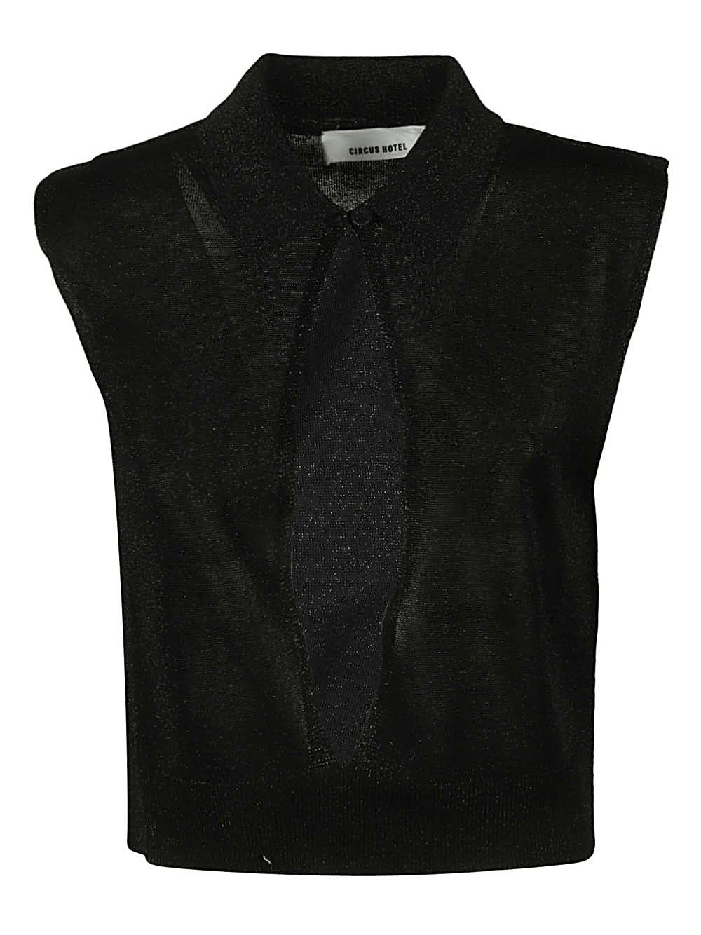 Circus Hotel Top Black - Stylish Women's Blouse for Casual Wear & Night Out